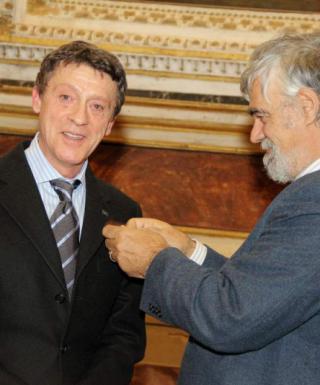 Sandro Petrucci premiato con la Quercia di bronzo FIDAL