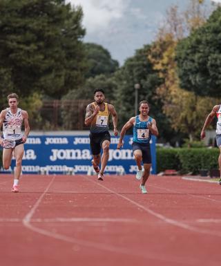 100-m-Sprinter Lorenzo Ianes in Palermo (1, Foto: FIDAL Grana)
