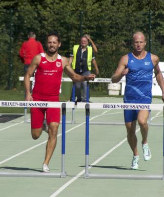Riccardo Vantini (links) wurde guter Zweiter