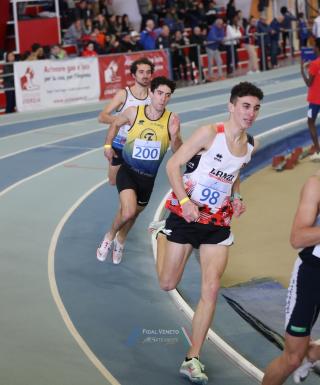 Leonardo Trevisan (n° 98) sarà in gara negli 800 metri (foto Fidal Veneto)