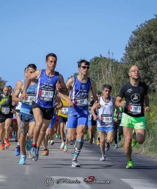 Emanuele Generali e Marco Fiorini nella mezza maratona a Chia