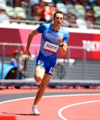 Edoardo Scotti, primatista regionale dei 400 metri