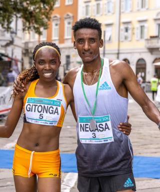 Caroline Makandi Gitonga e Ararso Negasa Gemeda (foto archivio_fvg/fidal)