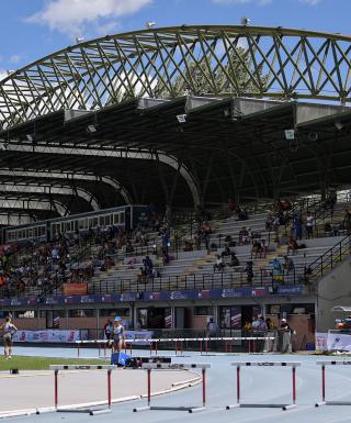 Lo stadio Guidobaldi | Foto Grana/FIDAL
