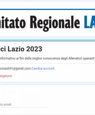 Il sondaggio FIDAL Lazio