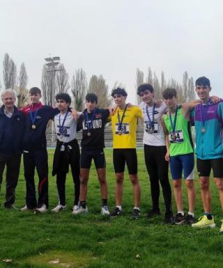 Le multiple giovanili al Guidobaldi, podio maschile| Foto Accili