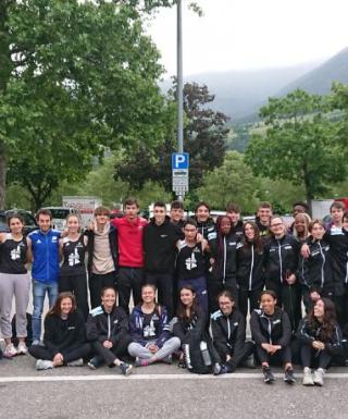 La squadra del Piemonte che prese parte al Brixia Meeting nel 2022