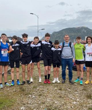 La squadra cadetti (foto FIDAL Piemonte)