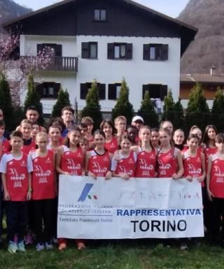 La squadra di FIDAL Torino a Cortenova (foto FIDAL Torino)
