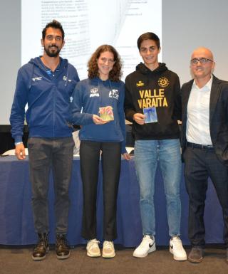 Francesa Bianchi ed Elia Mattio, atleti dell'anno 2022 di FIDAL Cuneo