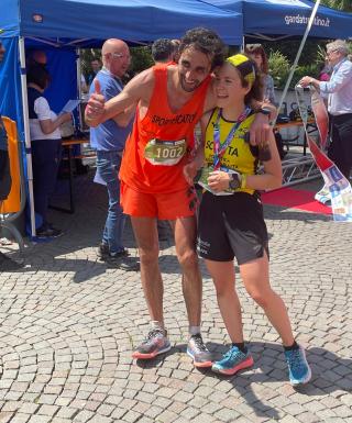Martin Dematteis e Francesca Ghelfi festeggiano il titolo tricolore