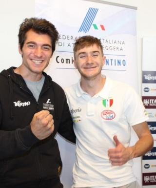 Francesco Libera e Lorenzo Ianes nella foto di Giuseppe Facchini