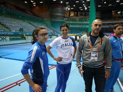 Sopot 2014 - Allenamento della Nazionale italiana indoor di Atletica