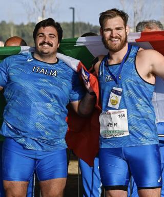 Zane Weir e Nick Ponzio (foto European Athletics)