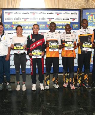 Stramilano, la presentazione dei top runners (foto organizzatori)