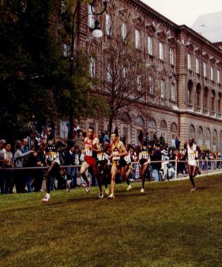 I Mondiali di cross 1997 al Parco del Valentino (archivio FIDAL)