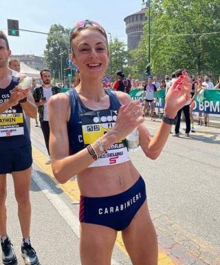 Giovanna Epis (foto Stramilano Half Marathon)
