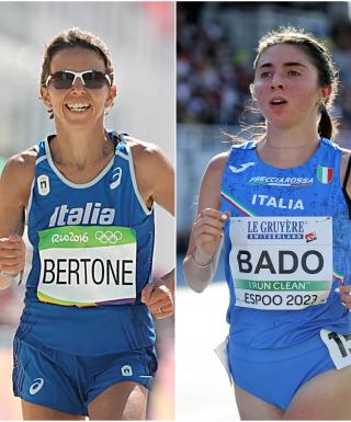 Catherine Bertone e Aurora Bado (foto archivio Colombo/FIDAL)