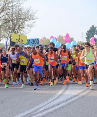 La partenza della Padova Marathon 2023 (foto organizzatori)