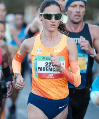 Sofiia Yaremchuk in azione a Valencia (foto Grana)