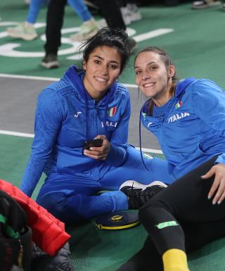 Roberta Bruni ed Elisa Molinarolo (foto Colombo/FIDAL)