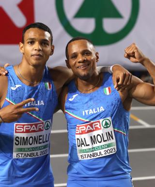 Lorenzo Simonelli e Paolo Dal Molin (foto Colombo/FIDAL)
