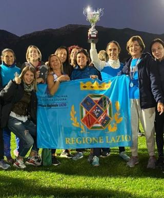 La squadra master femminile del Lazio