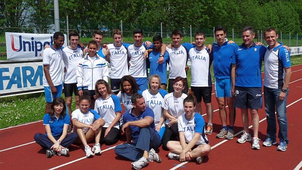 Le 4x100 Junior in raduno a Reggiolo