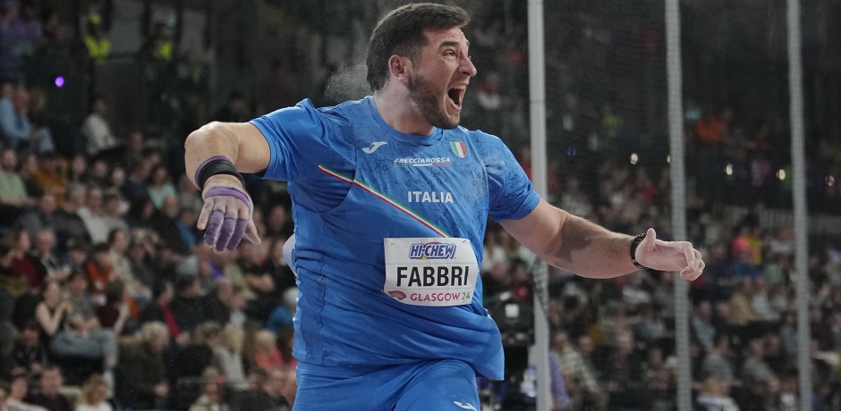 Getto del peso: Leonardo Fabbri vince il Meeting di Lucca con la misura di 22,59