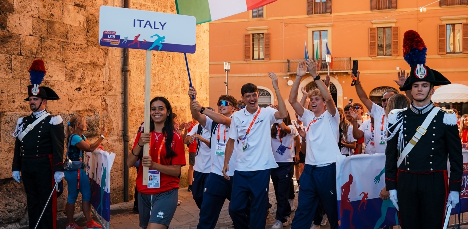 Il futuro sfila a Rieti: Europei U18 al via