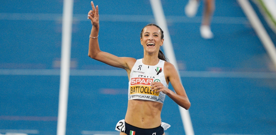 Battocletti 3:57.54, record anche nei 1500!