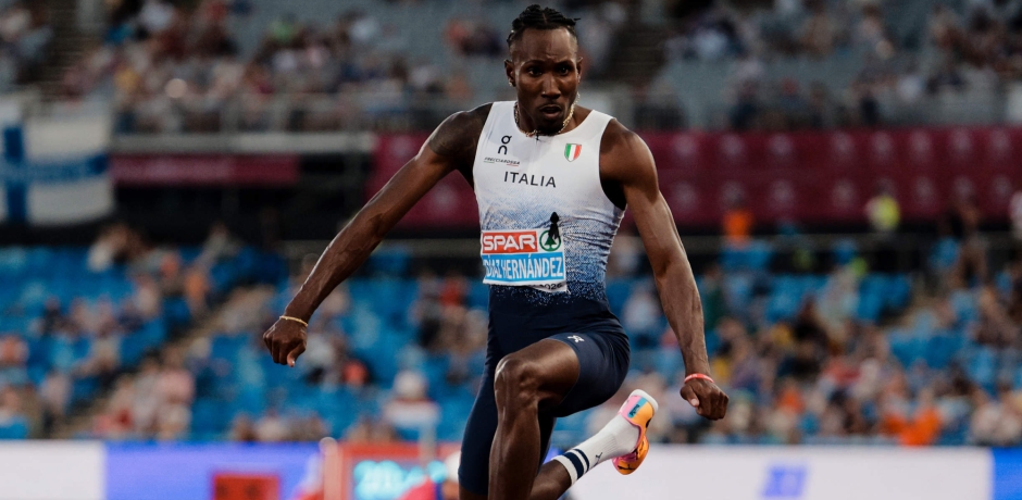 Diaz vola a 18,15: oro europeo e record!