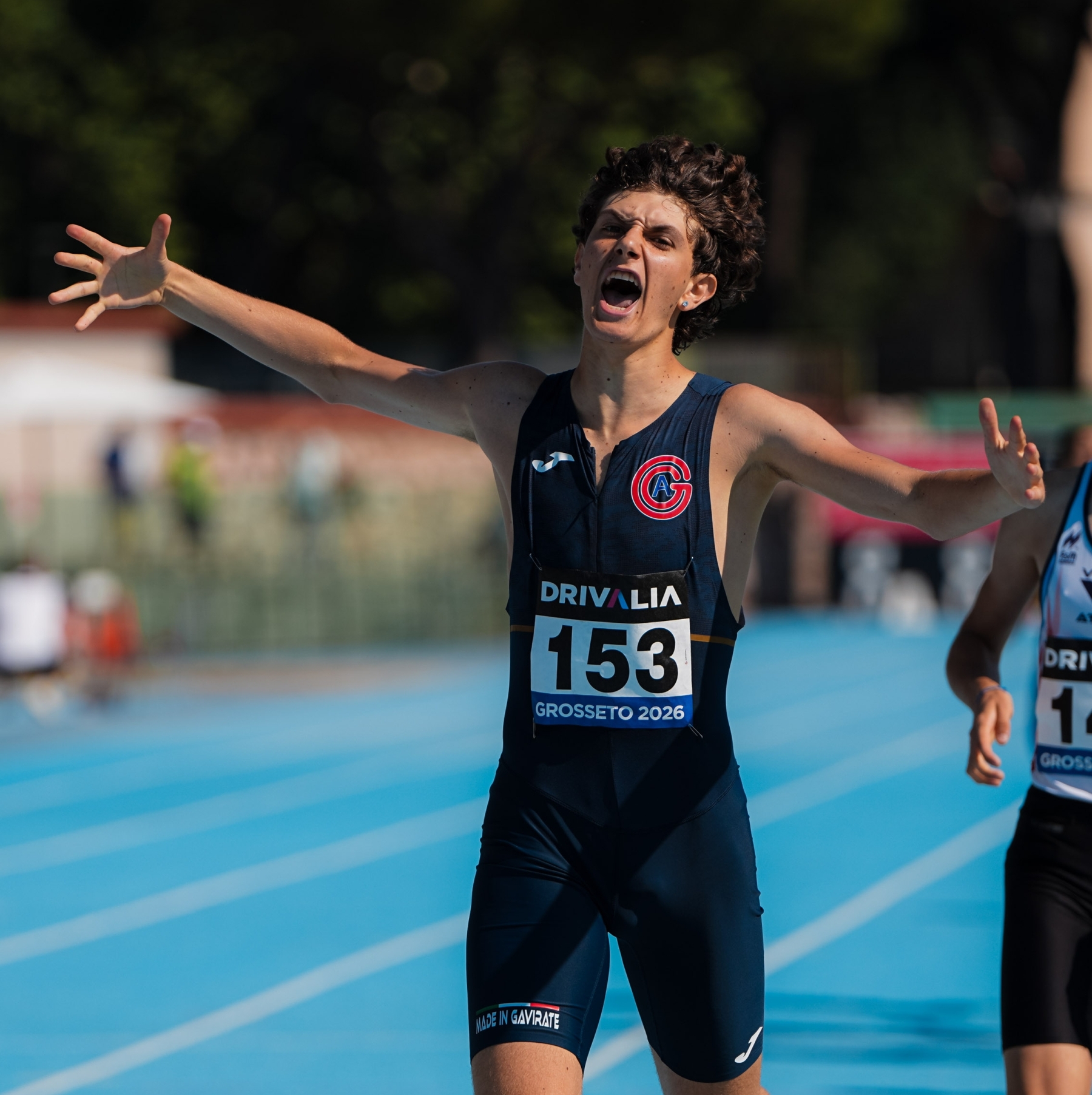 Giardiello al primato U18 dei 1500