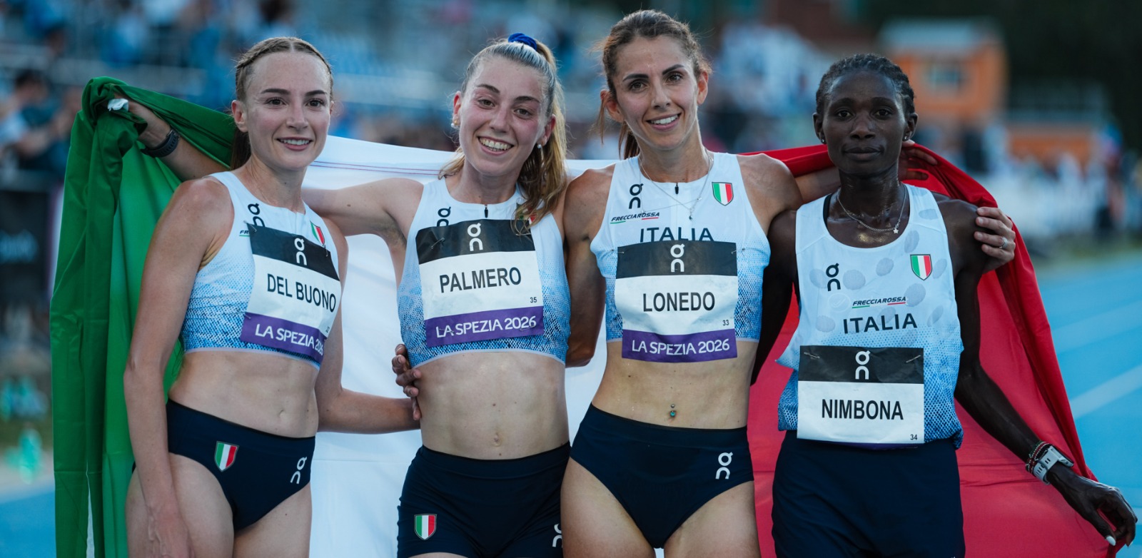 La Spezia: Aouani e squadra femminile d'oro!