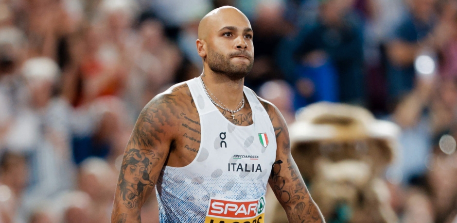 Lesione muscolare per Marcell Jacobs