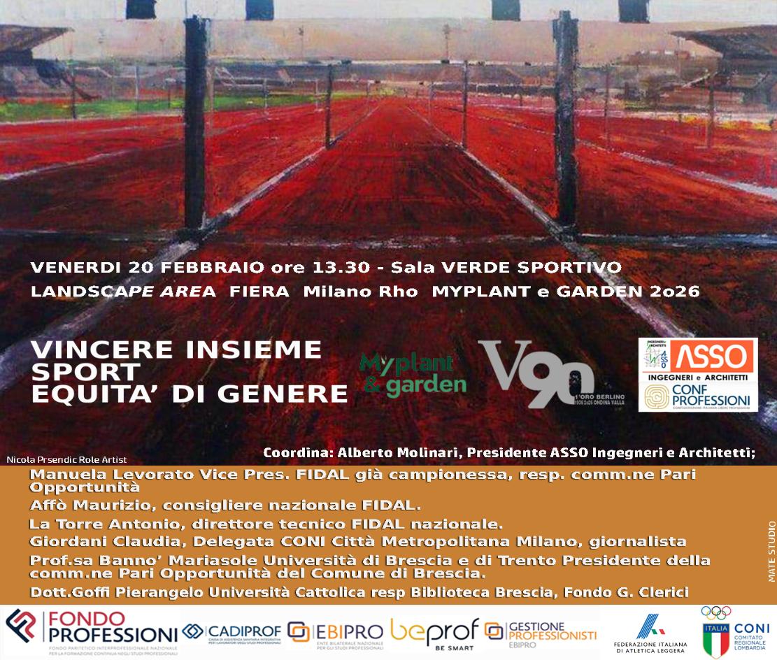 Milano: “Vincere insieme” il 20 febbraio