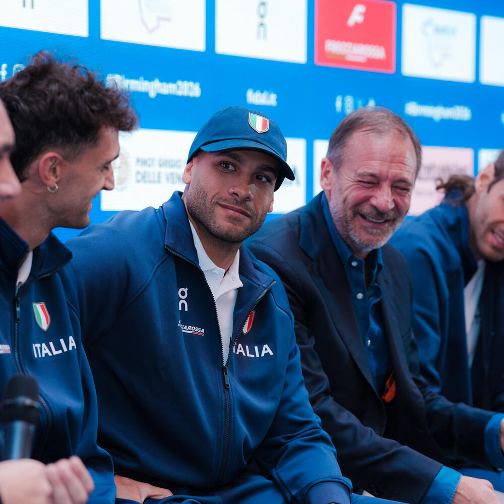 Due campioni azzurri in pista a Birmingham, con un ricordo del passato e un obiettivo in vista