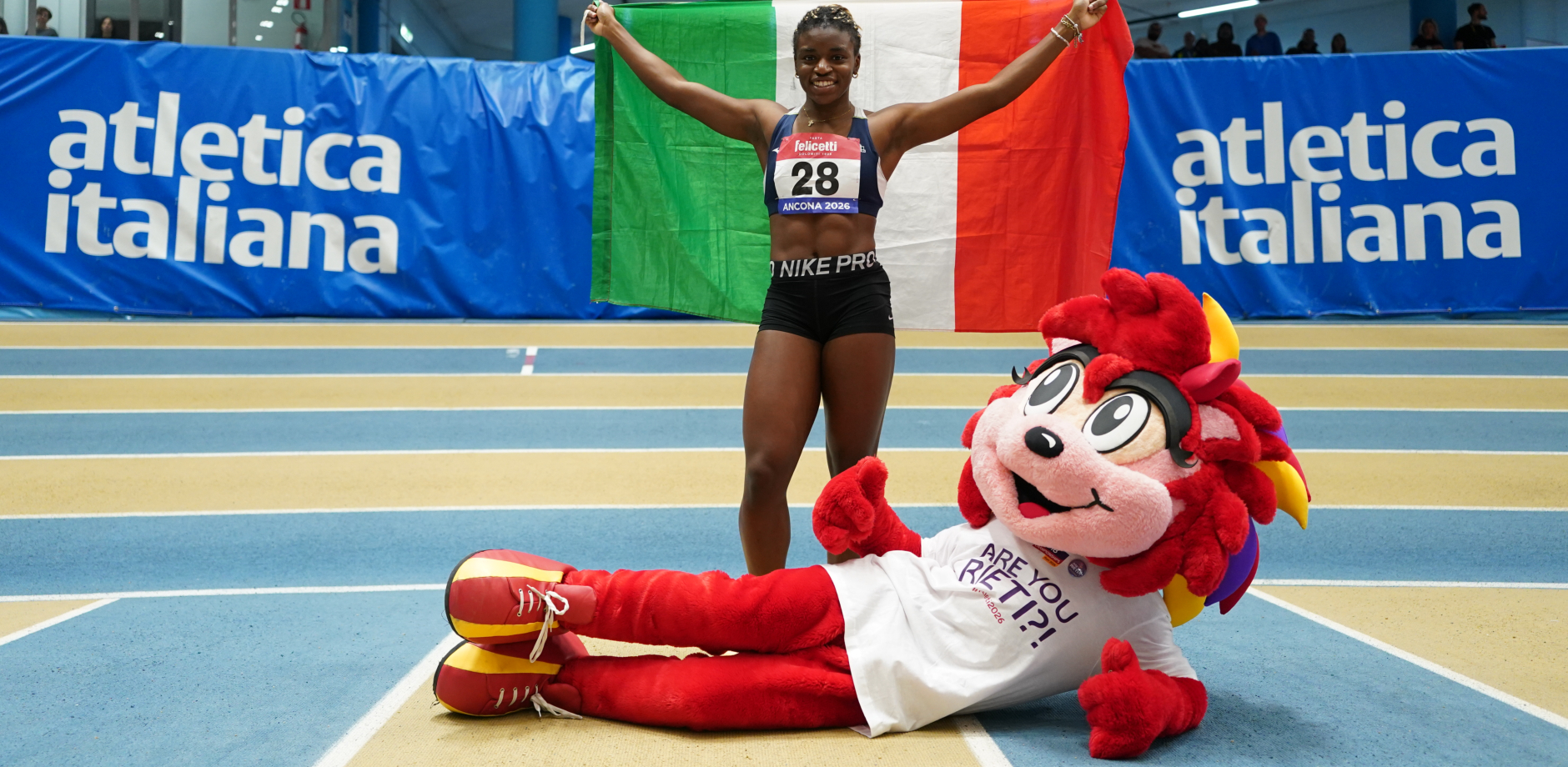 U18: Doualla e Shablii, l'Italia più veloce