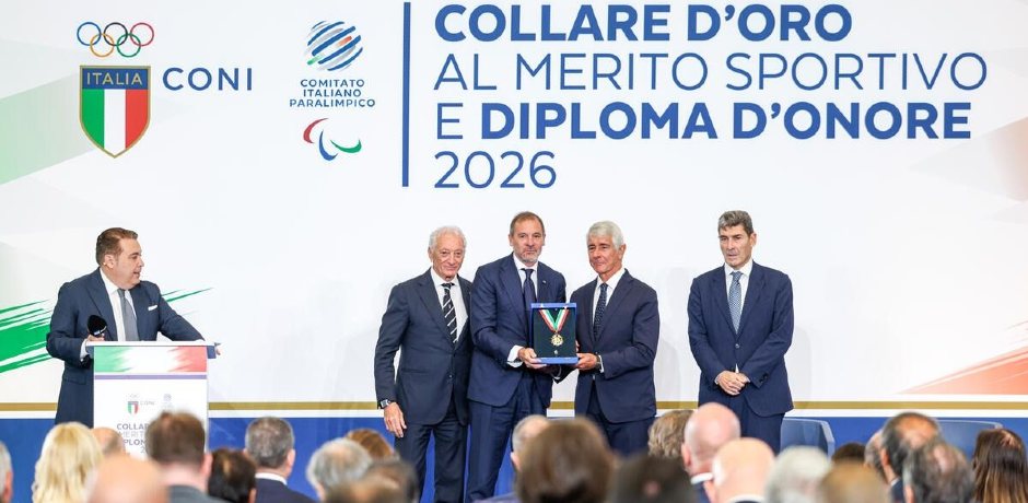 Collare d'Oro al presidente Stefano Mei