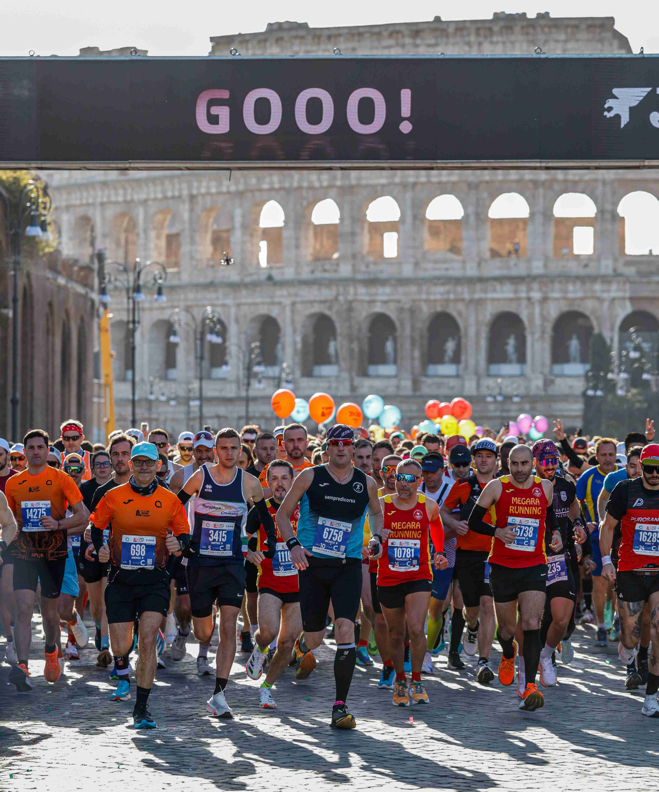 Roma: maratona con i campioni in carica