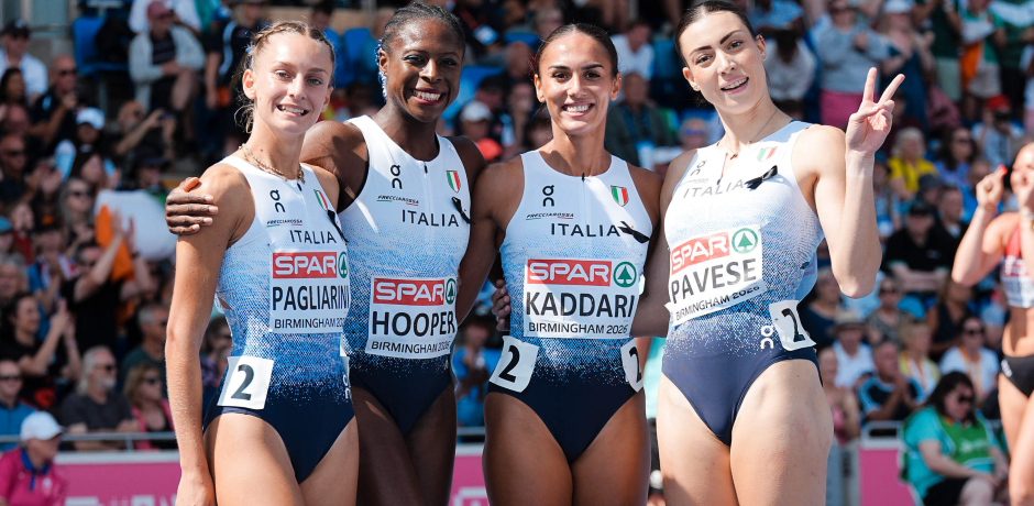 Euro: 4x100 in finale, Iapichino 6,94 ventoso