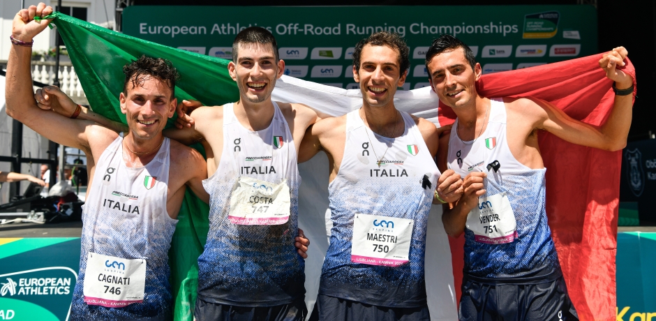 Montagna: azzurri in cima all’Europa